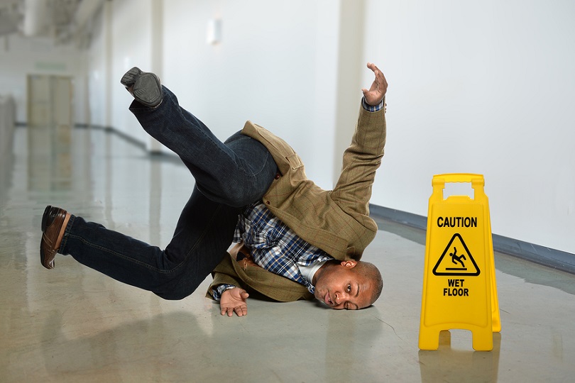 African American Slip & Fall Injury In NY Office