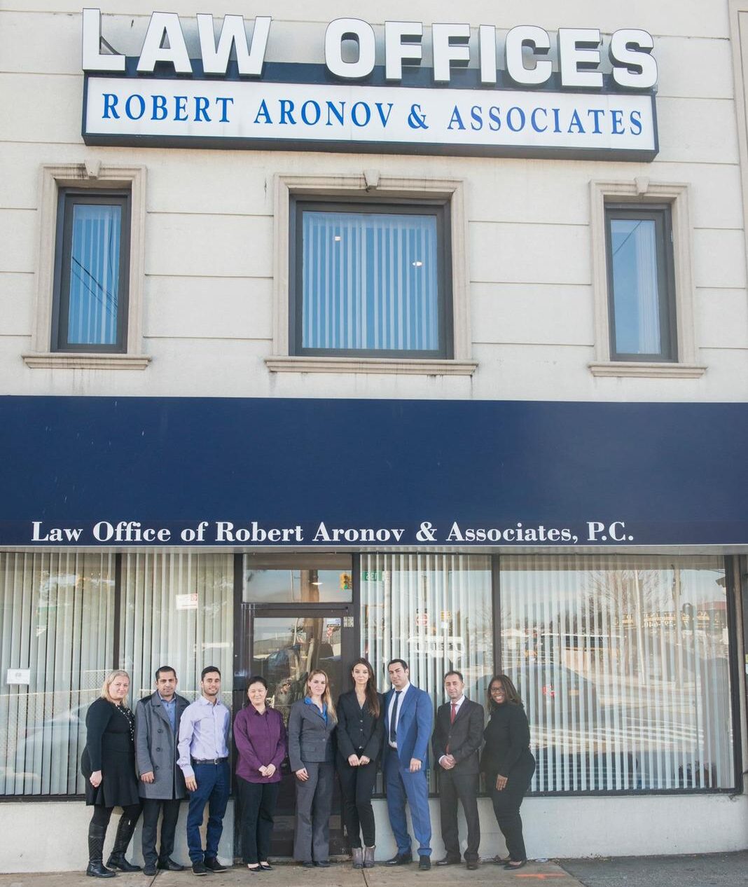 Aronov Law NY Store-Front